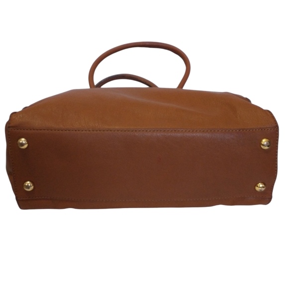 Michael Kors Brown Leather Hamilton Large Tote Bag - Picture 8 of 15